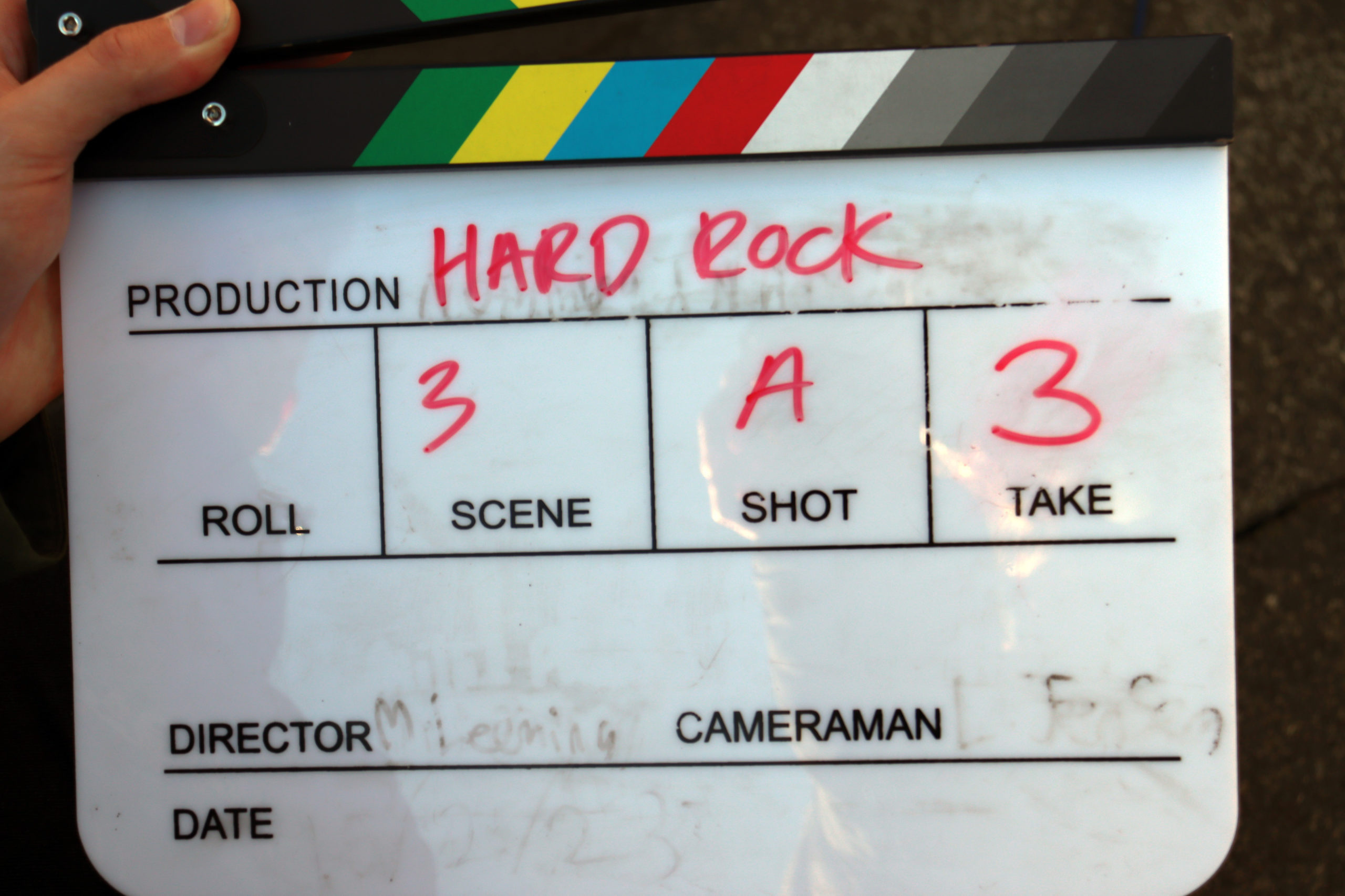 Hard Rock Clapperboard